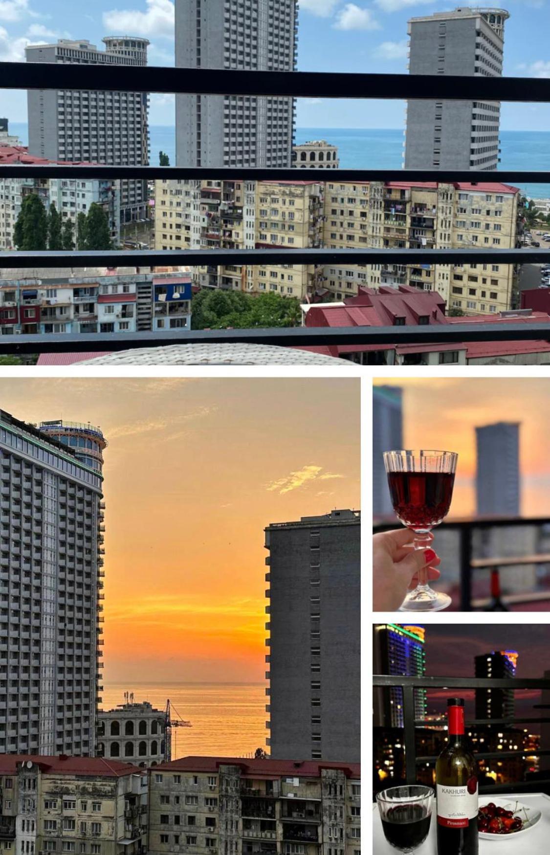Pirosmani 18D, 14 Floor Apartment Batumi Bagian luar foto